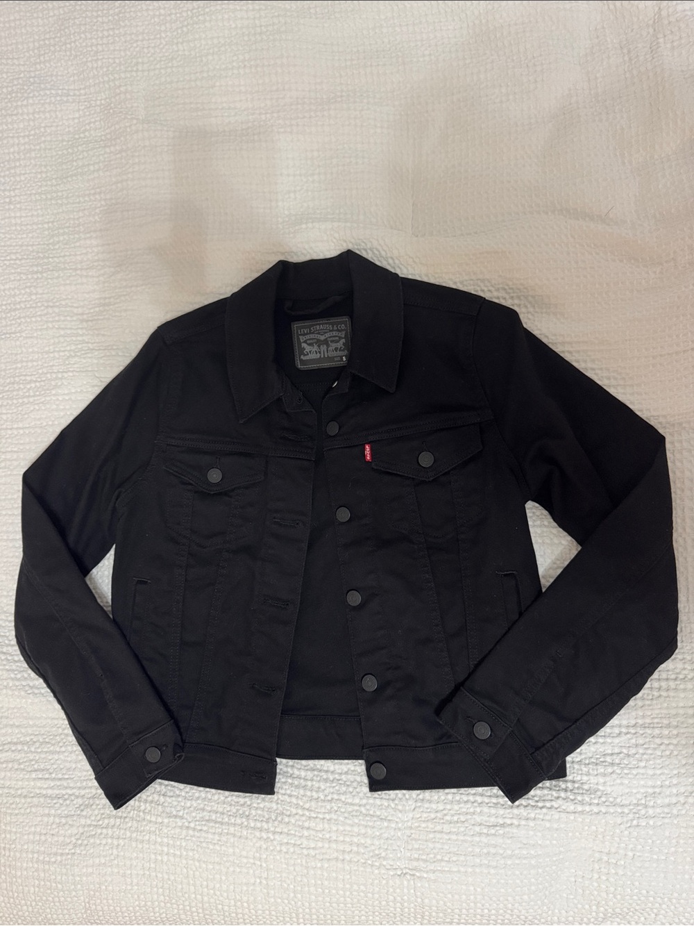 Levi's Black Lightweight Trucker Jacket